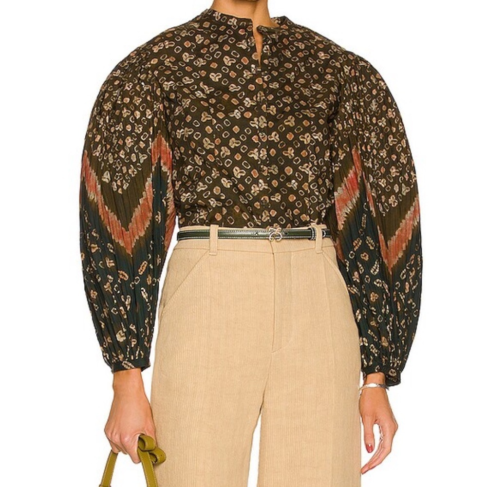 Ulla Johnson Rami Blouse in Jasper
Size: 2